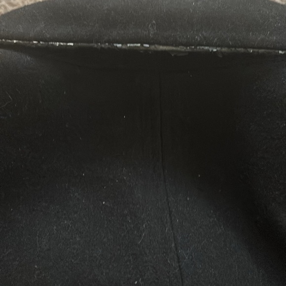 Jones New York Trench Coat Peplum Wool Blend size 12 - Picture 8 of 9